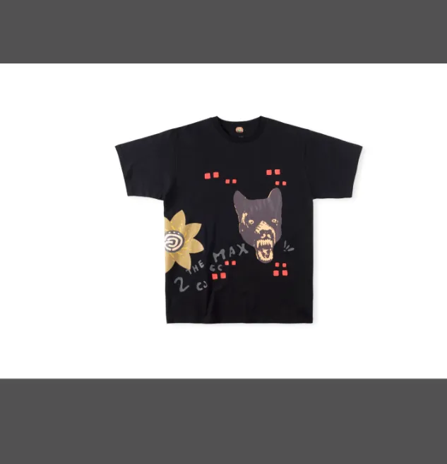 Travis Scott Cactus Jack The Max Wolf Tee Limited Edition Short Sleeve T-shirt for ¥ 109