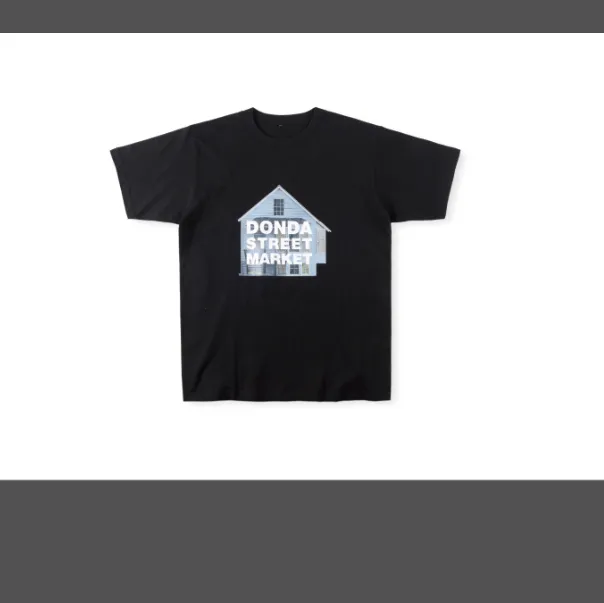 DONDA2 STREET MARKET celebrates Kanye Kanye's parody of DSM short sleeved T-shirt BLADE loose fit