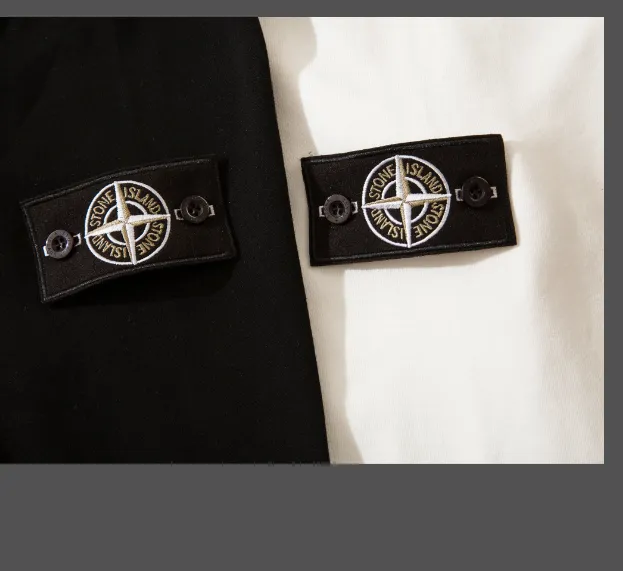 Stone Island Autumn Winter New Collection Chest Compass Drop Glue Embossed Loose Hoodie Hoodie Hoodie for Couples