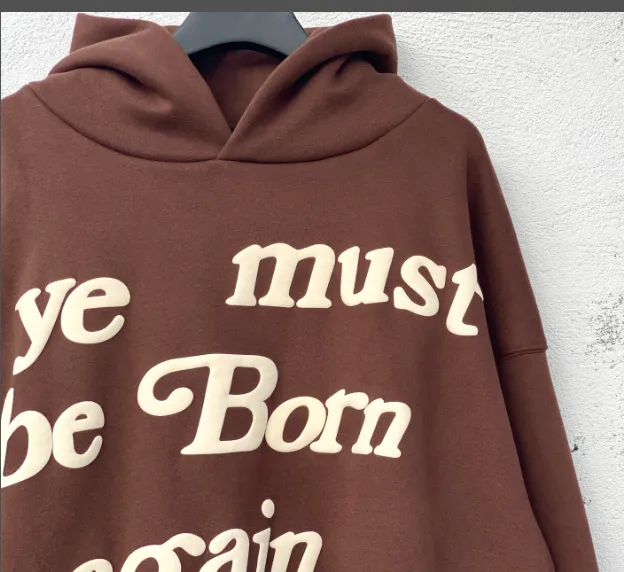 CPFM Ye Must Be Born Again Must Reborn Hoodie Size Purple Dark Blue Dark Green Brown Orange Black Yellow Dark Grey Big Red Blue S M L XL