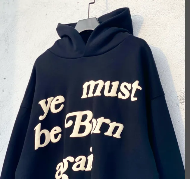 CPFM Ye Must Be Born Again Must Reborn Hoodie Size Purple Dark Blue Dark Green Brown Orange Black Yellow Dark Grey Big Red Blue S M L XL