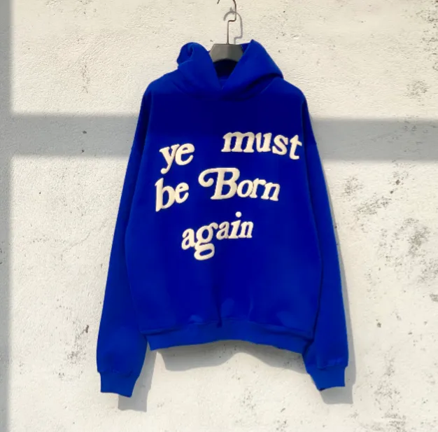 CPFM Ye Must Be Born Again Must Reborn Hoodie Size Purple Dark Blue Dark Green Brown Orange Black Yellow Dark Grey Big Red Blue S M L XL