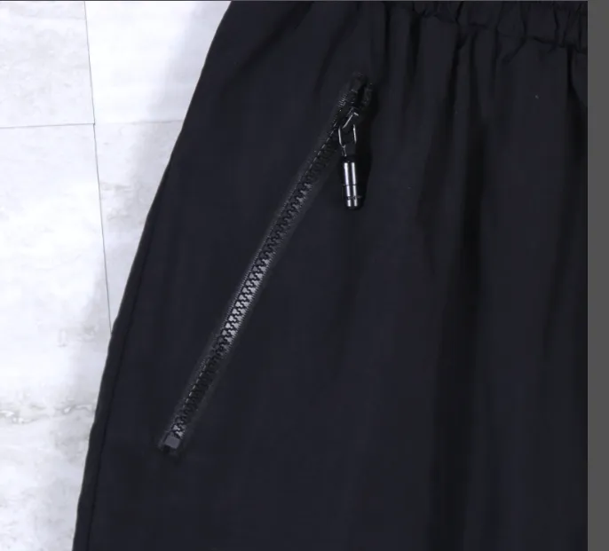 RHUDE new 3M reflective waterproof European and American style drawstring shorts