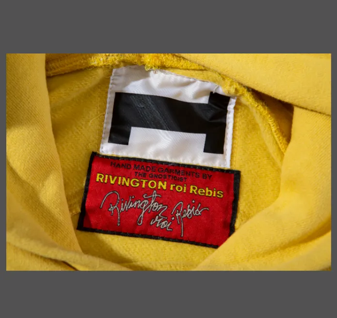 RRR-123 MATTHEW'S HOODIE TIME Laundry Printed Hoodie Yellow Red Size 1 Size 2 Size 3