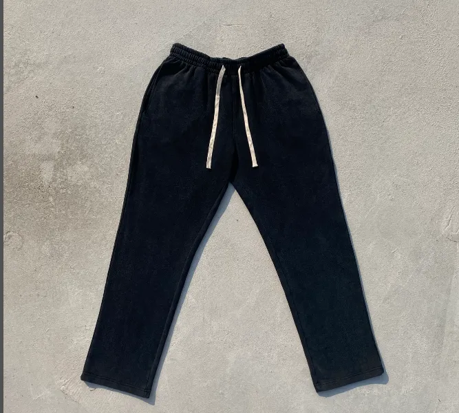 VIBE style high street vintage washed down loose sweatpants Size: S M L XL # OVERSIZE loose oversized # # Vibe style drape&floor feel # # Versatile pants that can be worn all year round#