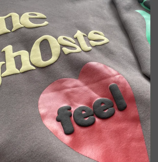 CPFM KIDS SEE GHOSTS Kids Encounter Ghosts Limited Edition Fleece Fabric Foam 3D Printed Hoodie Size: S M L XL