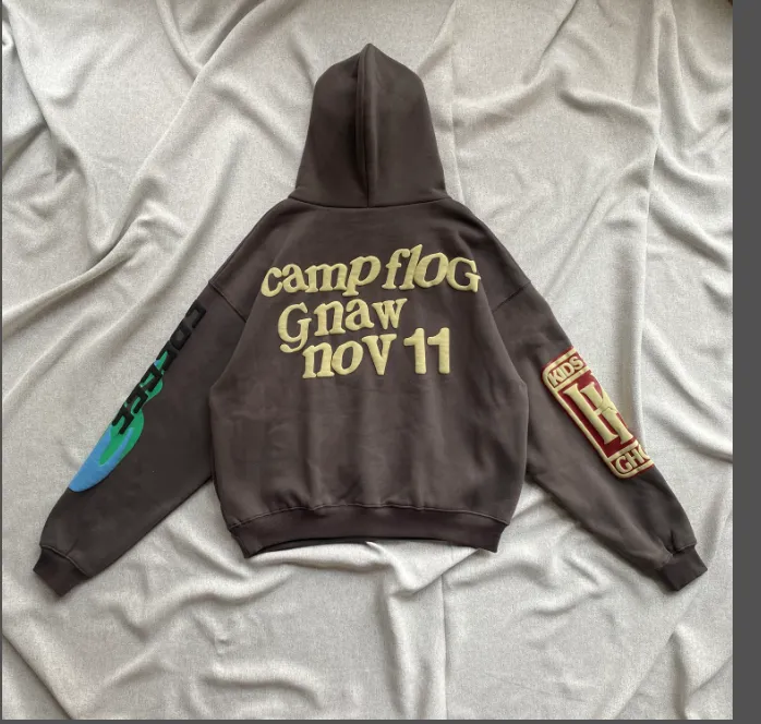 CPFM KIDS SEE GHOSTS Kids Encounter Ghosts Limited Edition Fleece Fabric Foam 3D Printed Hoodie Size: S M L XL