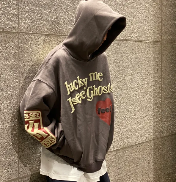 CPFM KIDS SEE GHOSTS Kids Encounter Ghosts Limited Edition Fleece Fabric Foam 3D Printed Hoodie Size: S M L XL