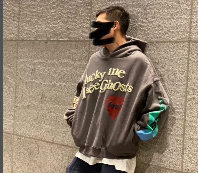 CPFM KIDS SEE GHOSTS Kids Encounter Ghosts Limited Edition Fleece Fabric Foam 3D Printed Hoodie Size: S M L XL