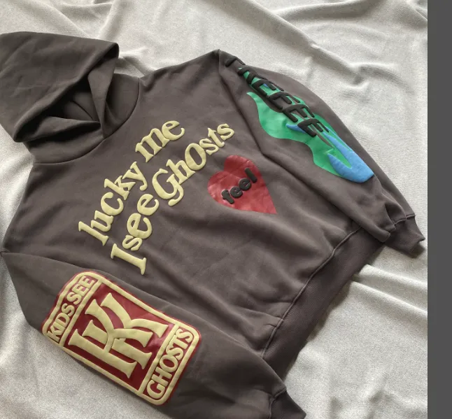 CPFM KIDS SEE GHOSTS Kids Encounter Ghosts Limited Edition Fleece Fabric Foam 3D Printed Hoodie Size: S M L XL