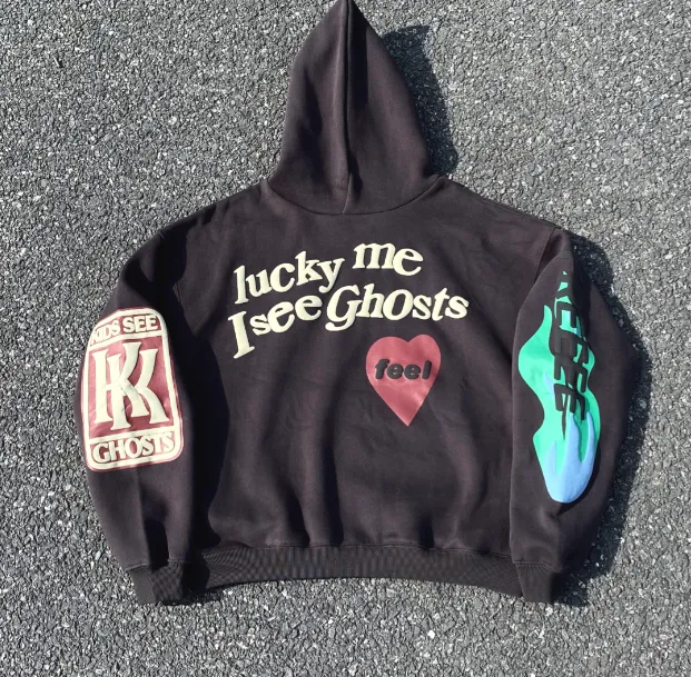 CPFM KIDS SEE GHOSTS Kids Encounter Ghosts Limited Edition Fleece Fabric Foam 3D Printed Hoodie Size: S M L XL