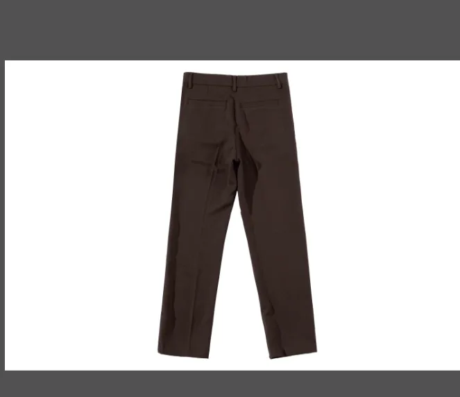 REPRESENT SS22 TAILORED PANT American Athflow Retro Style Invisible Zipper Pants Black Brown S M L XL