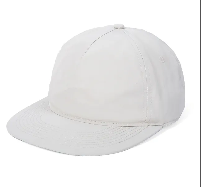 FOG Double Line ESSENTIALS Solid Color Back Velcro Flat brimmed Baseball Hat Black Cement White