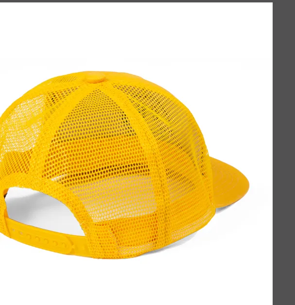 Drew HOUSE Mesh Breathable Truck Hat Yellow