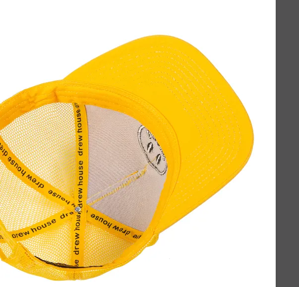 Drew HOUSE Mesh Breathable Truck Hat Yellow