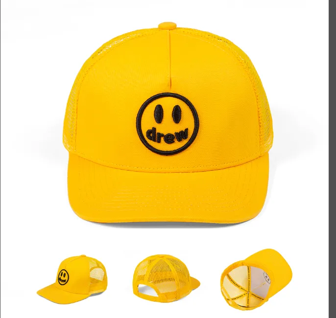 Drew HOUSE Mesh Breathable Truck Hat Yellow