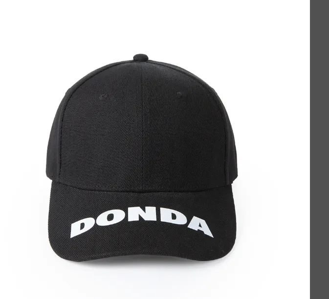 DONDA Kanye Concert Limited Hardtop Baseball Hat Duck Tongue Hat Black