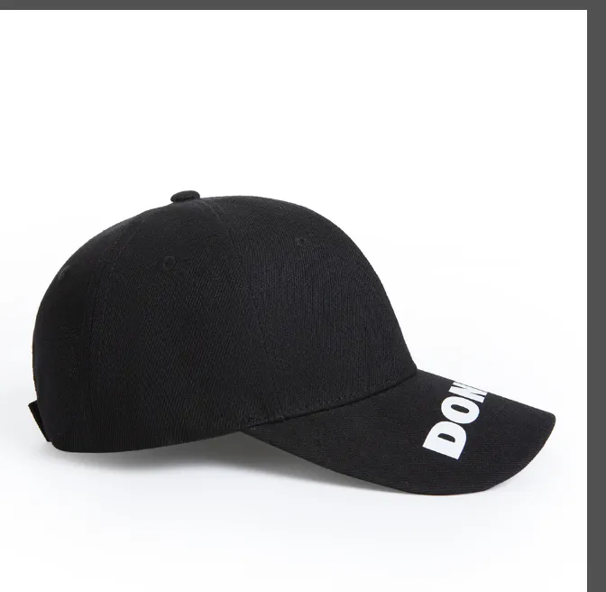 DONDA Kanye Concert Limited Hardtop Baseball Hat Duck Tongue Hat Black