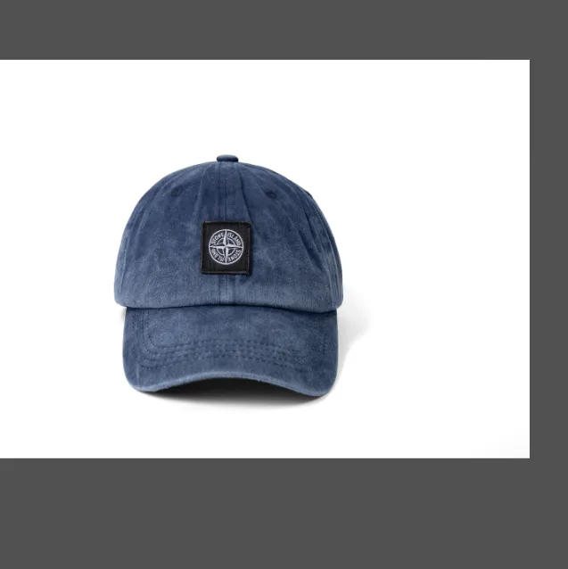 Stone Island baseball cap washed with water