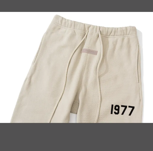 ESSENTIALS SWEATPANTS 1977 Pants Carbon Grey White S-XL