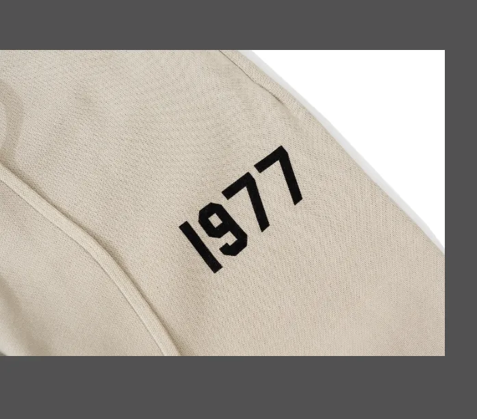 ESSENTIALS SWEATPANTS 1977 Pants Carbon Grey White S-XL