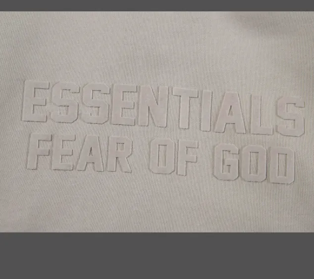 FEAR OF GOD ESSENTIALS Fullzip Hoodie FOG Double line Thick Plate Plush Zipper Hoodie with Velvet Coat Grey Black Wood Brown Light Yellow Milk White Smoke Grey Coral S M L XL