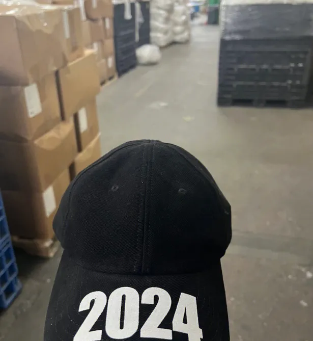 Kanye Kanye 2024 Digital Printed Velcro Baseball Hat, priced at ¥ 69