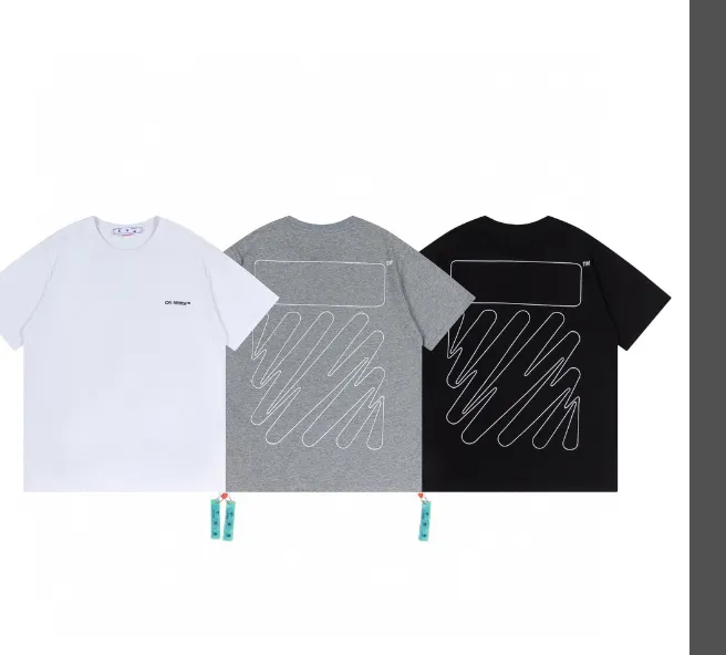 OFFWHITE New Printed Short Sleeve