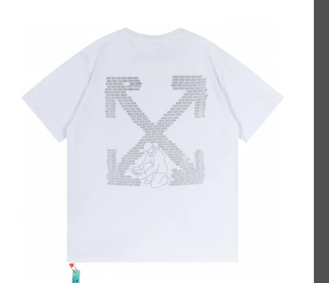 OFFWHITE New Printed Short Sleeve