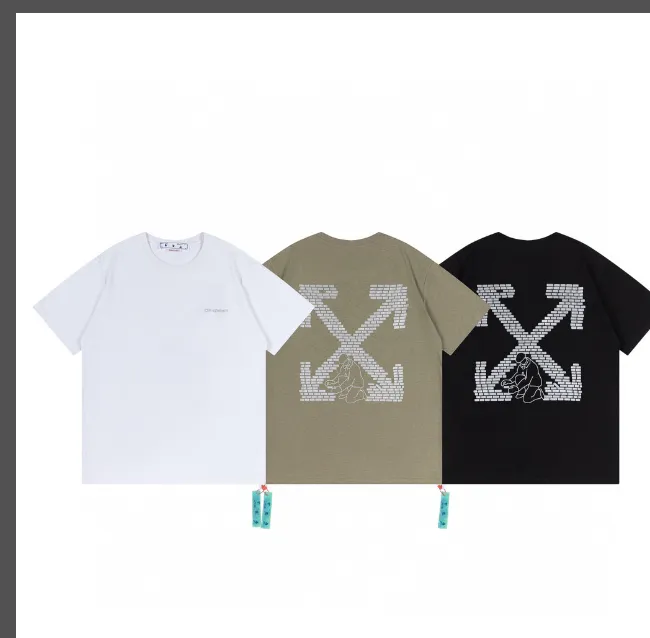 OFFWHITE New Printed Short Sleeve