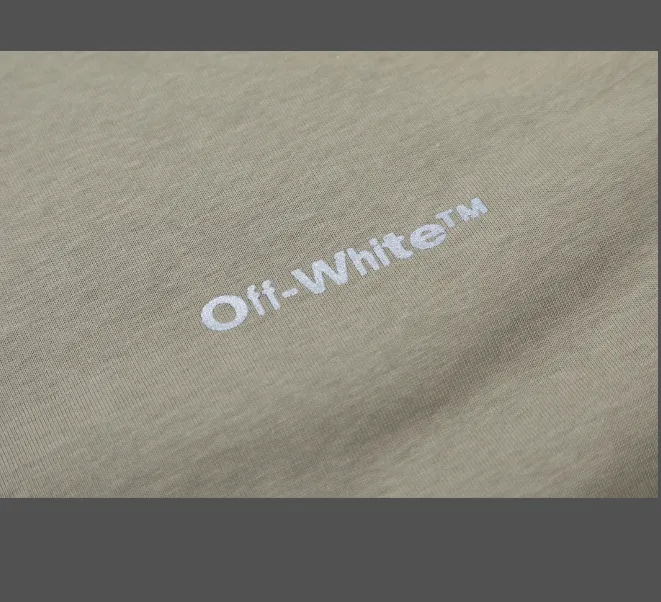 OFFWHITE New Printed Short Sleeve