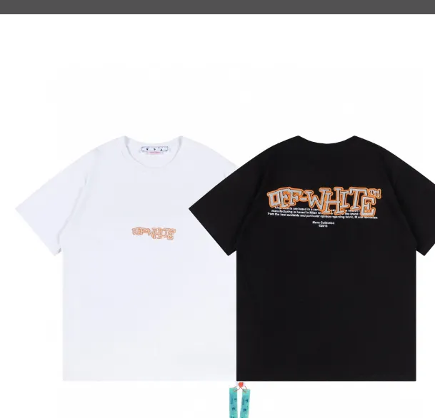 OFFWHITE New Printed Short Sleeve