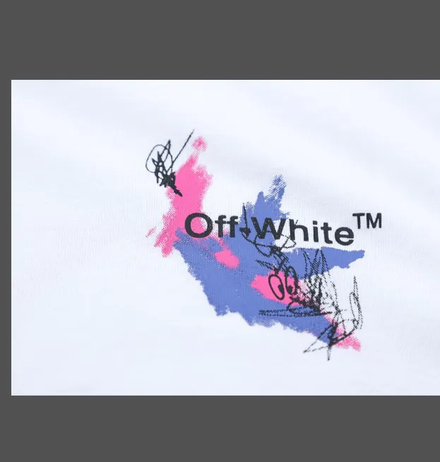 OFFWHITE New Printed Short Sleeve