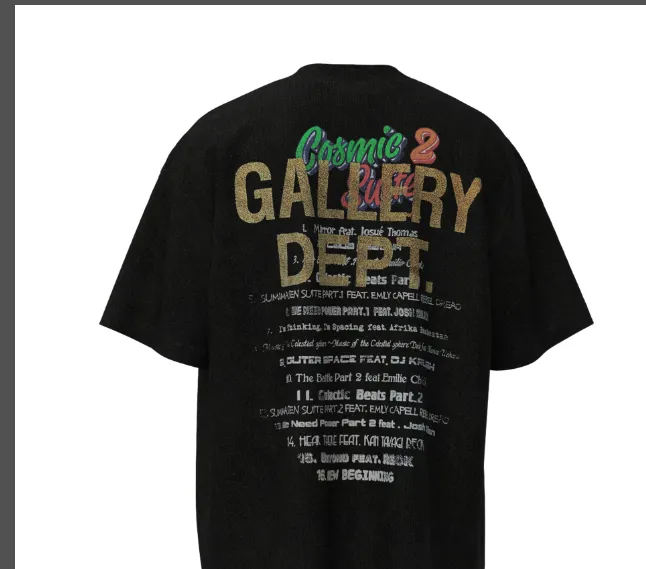 GALLERY DEPY Retro Washed Vintage Cruise Printed Short Sleeve