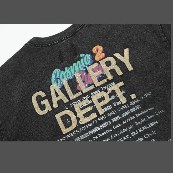 GALLERY DEPY Retro Washed Vintage Cruise Printed Short Sleeve