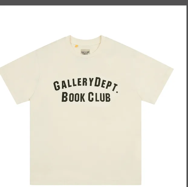 GALLERY DEPT Classic Slogan Printed Short Sleeve