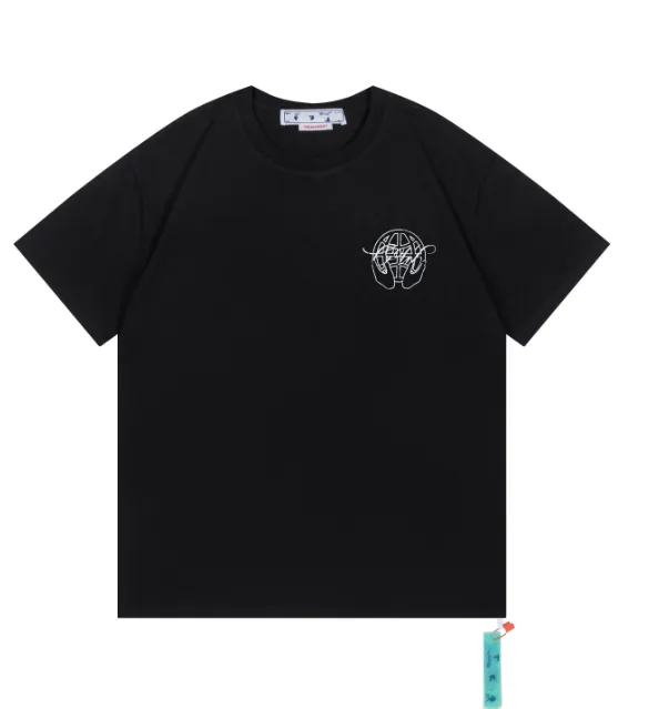 OFFWHITE New Graffiti Printed Short Sleeve