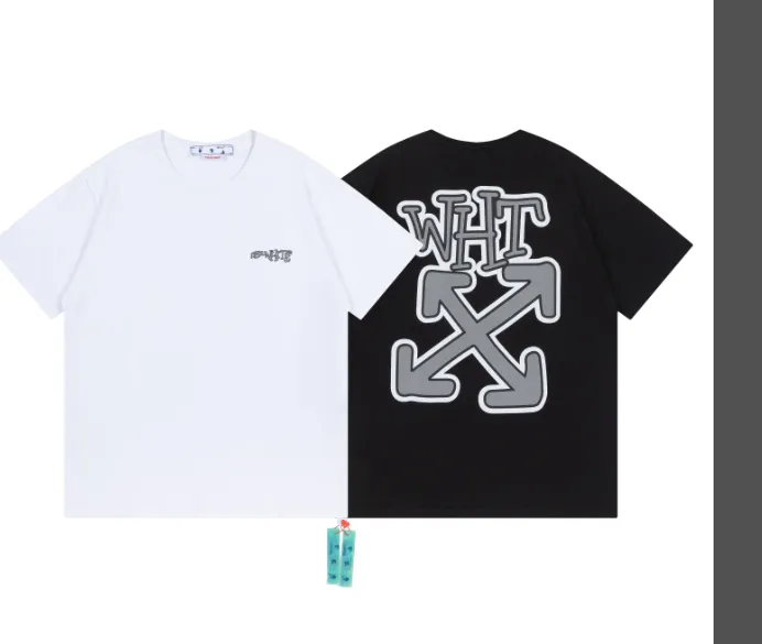 OFFWHITE Reflective Letter WHT Short Sleeve