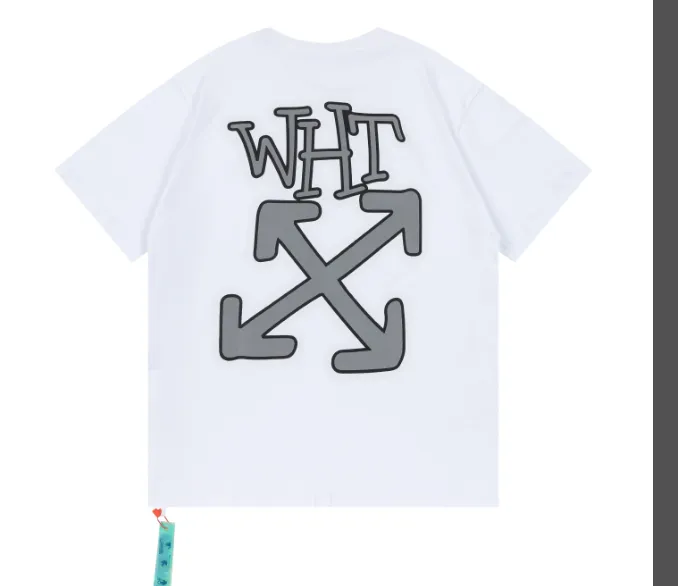 OFFWHITE Reflective Letter WHT Short Sleeve