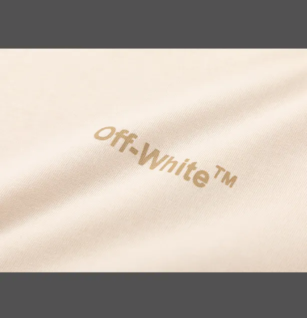 OFFWHITE New Sketch Speed Belt Printed Short Sleeve