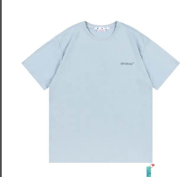 OFFWHITE New Sketch Speed Belt Printed Short Sleeve