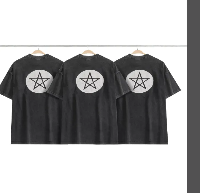 Saint Pentagram White Ghost Short Sleeve