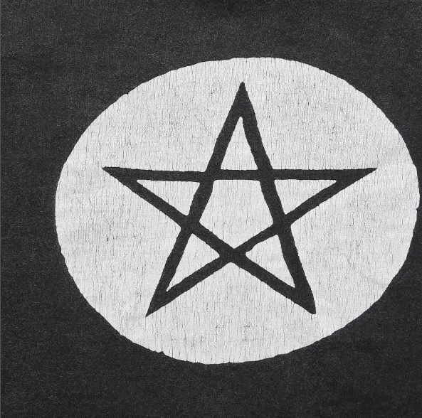 Saint Pentagram White Ghost Short Sleeve