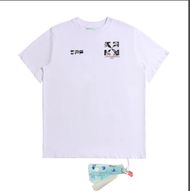 OFF-WHITE New Daisy Arrow Printed Short Sleeve