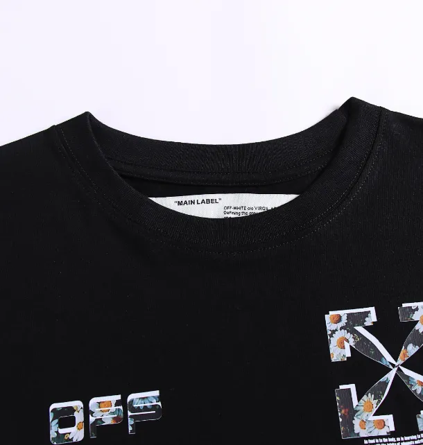 OFF-WHITE New Daisy Arrow Printed Short Sleeve