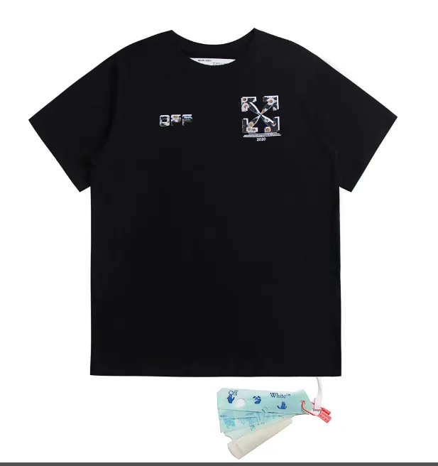 OFF-WHITE New Daisy Arrow Printed Short Sleeve