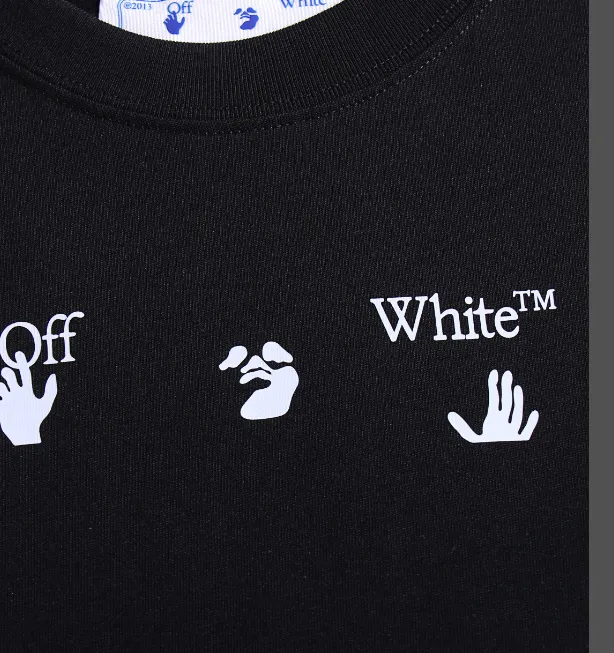 OFF-WHITE New Lava Gradient Arrow Printed Pattern Short Sleeve