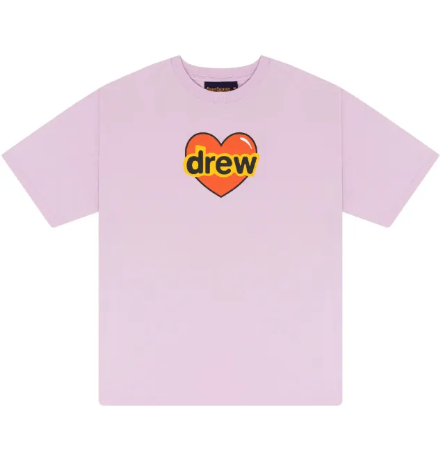 DREAM HOUSE i love dream ss tee heart logo English printed short sleeved t-shirt