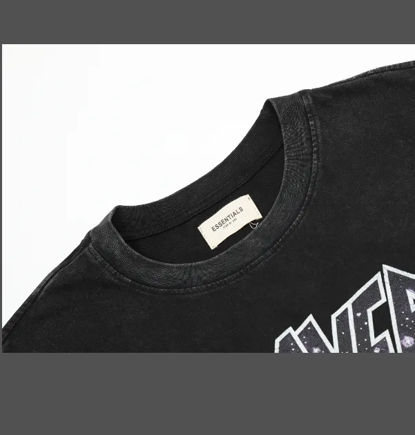 FEAR OF GOD Vintage Purgator Washed T-shirt Washed Black