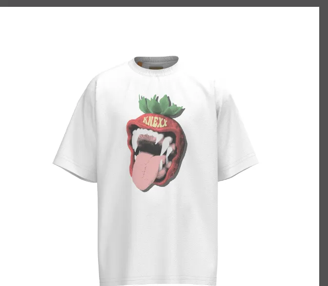 GALLERY DEPT Big Tooth Monster Fun Printed Short Sleeve